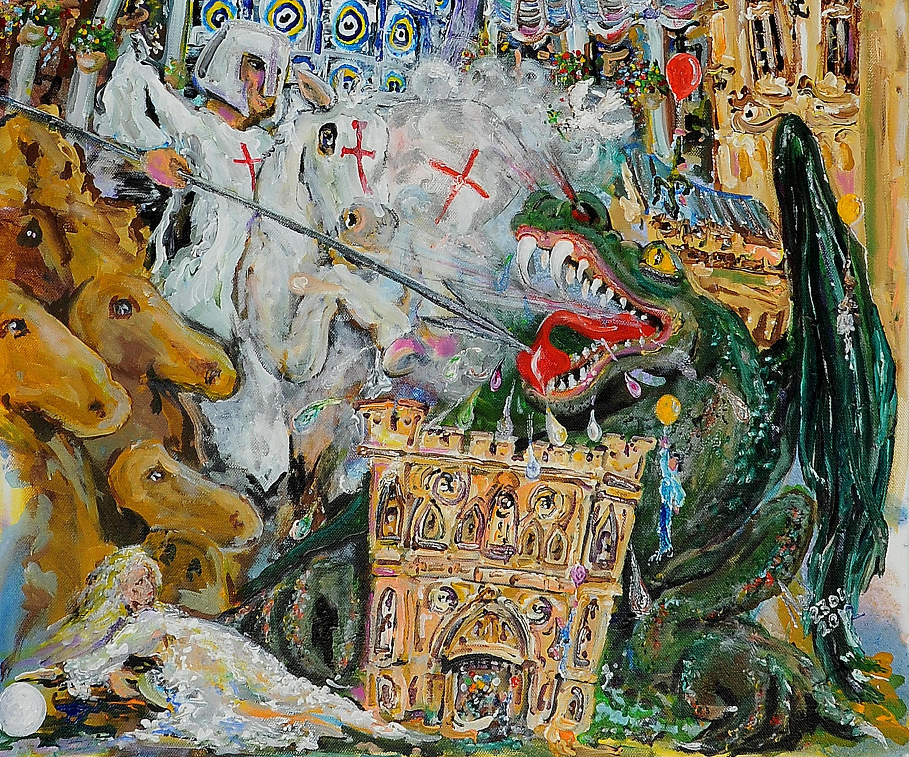 Welsh dragon revealed - on google maps. Believe your eyes.