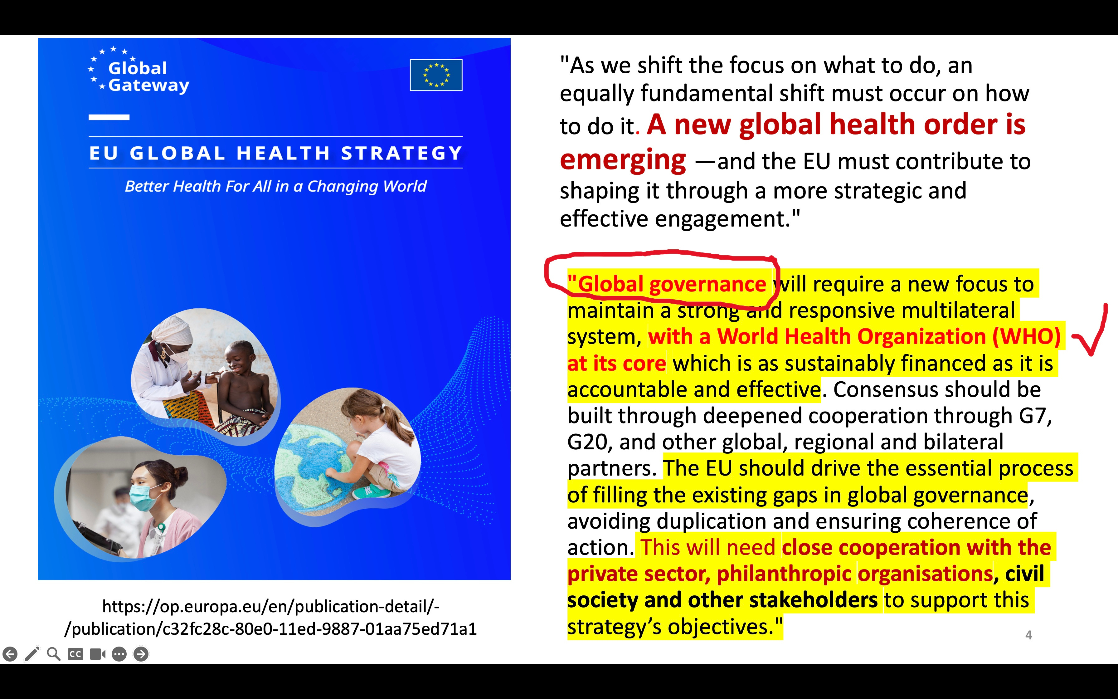 New world government being readied.