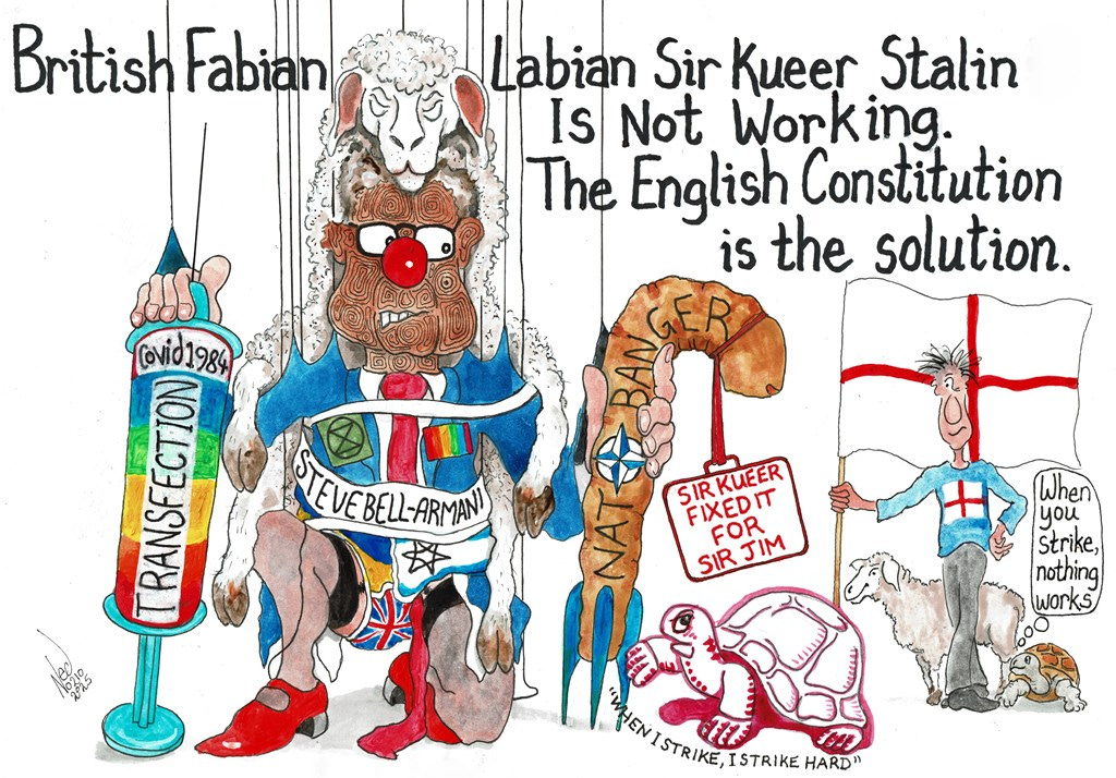 Speech Challenges British Fabian Govt. Election Fraud