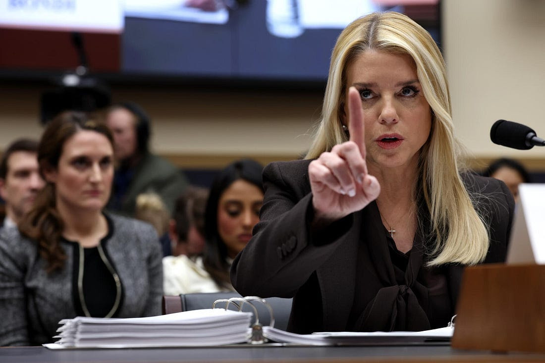 The name's Bondi - Pam Bondi - Of course western governments kill whoever they want, and rape and torture